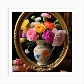 Flowers In A Vase Art Print