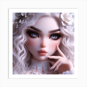 Doll Portrait 7 Art Print