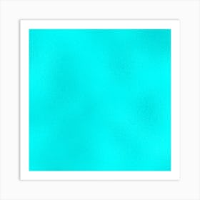 Aqua Glass Art Print