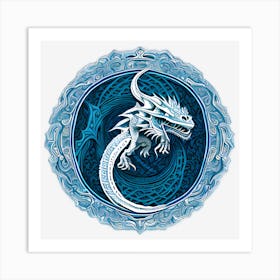 Water Dragon 2 Art Print