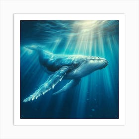 Humpback Whale 7 Art Print