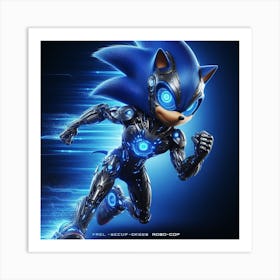 Sonic The Hedgehog 74 Art Print