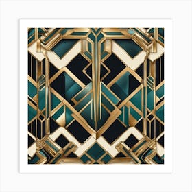 Art Deco 15 Art Print