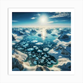 Arctic Ocean Art Print