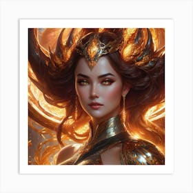 Elven Goddess 6 Art Print