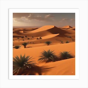 Desert Landscape 66 Art Print