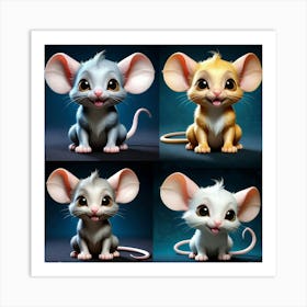 Disney Mouse Art Print