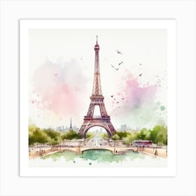 Eiffel Tower 3 Art Print