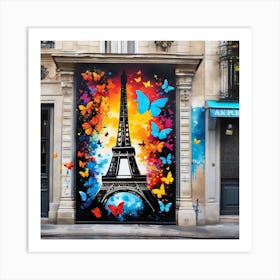 Paris Eiffel Tower 56 Art Print
