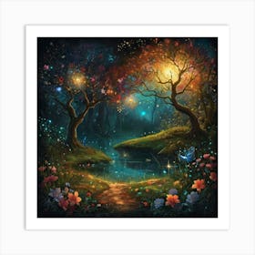 Fairy Forest Art Print