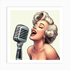 Marilyn Monroe Art Print