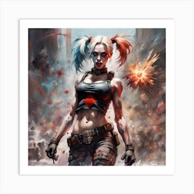 Harley Quinn Art Print