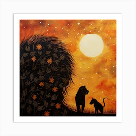 Lion King 1 Art Print