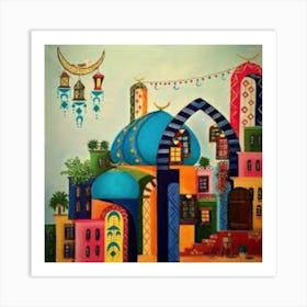 Islamic City Art Print