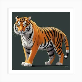 Tiger 1 Art Print