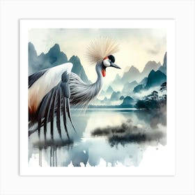 Creative Wild Animal Representation 69 Art Print