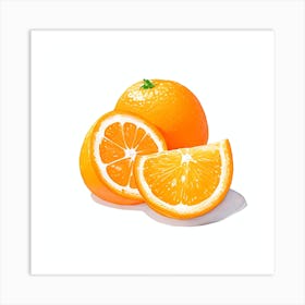 Orange Art Print