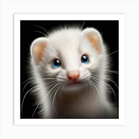 Ferret 6 Art Print