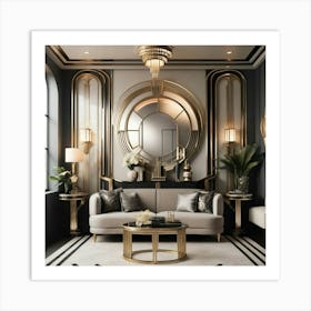 Deco Living Room 24 Art Print