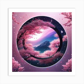 Cherry Blossoms 50 Art Print