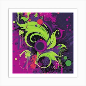 Abstract Painting 63 Art Print