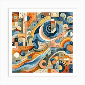 Abstract Painting31 Art Print