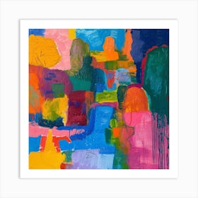 Modern Abstract Collection 102 Art Print