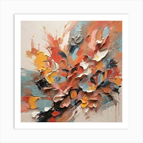 Abstract Painting art print 2 Art Print