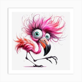 Flamingo 8 Art Print