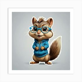 Chipmunk 24 Art Print