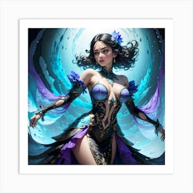 Mermaid 3 Art Print