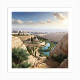 Israel'S New City Art Print