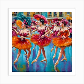 Dancing Ballet Art Print