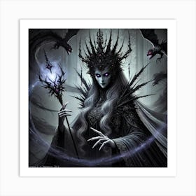 Shadow Queen Season7 Art Print