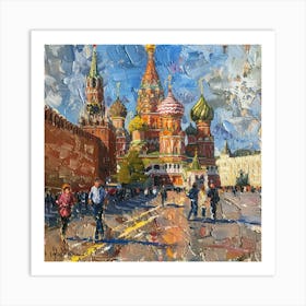 St Basil'S Cathedral 1 Art Print