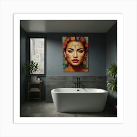 Mexican Woman Art Print