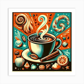 Coffee And Candy Art Print