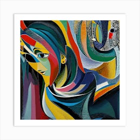 Abstract Painting 6 Art Print