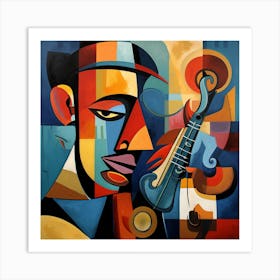 Jazz Musician 79 Art Print