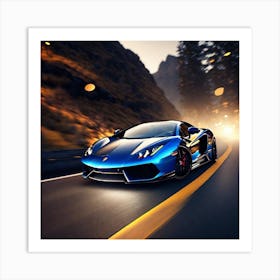 Lamborghini 87 Art Print