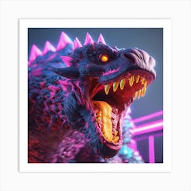 Godzilla 1 Art Print