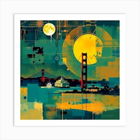 Golden Gate Bridge 5 Art Print