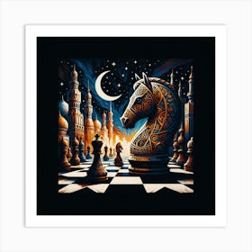 Chess13 Art Print