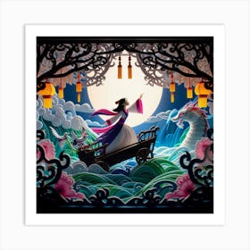 Mulan 2 Art Print