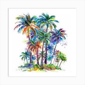 Palm Trees 21 Art Print