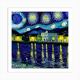 Starry Night 1 Art Print