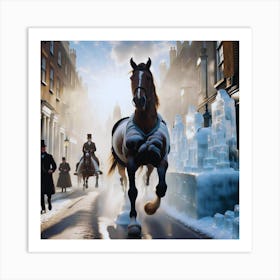 Christmas Carol Art Print