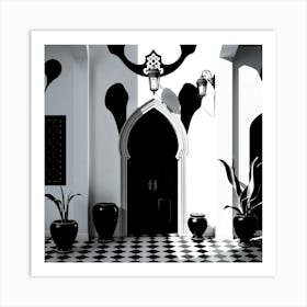 Moroccan Interior Art Print