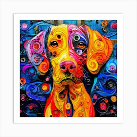 Pups Expression - Pup Sta Art Print