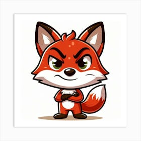 The red fox 3 Art Print